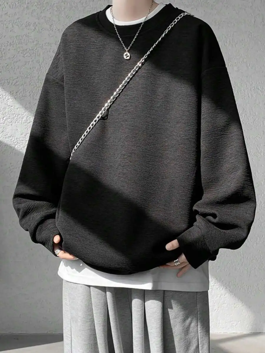トレーナー 長袖 スウェット クルーネック